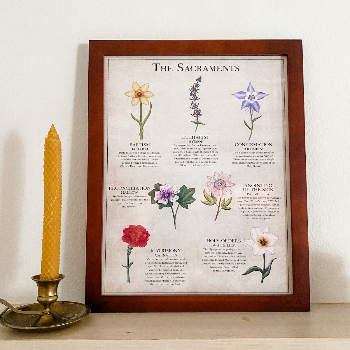 The Seven Sacraments Poster - Into the Deep