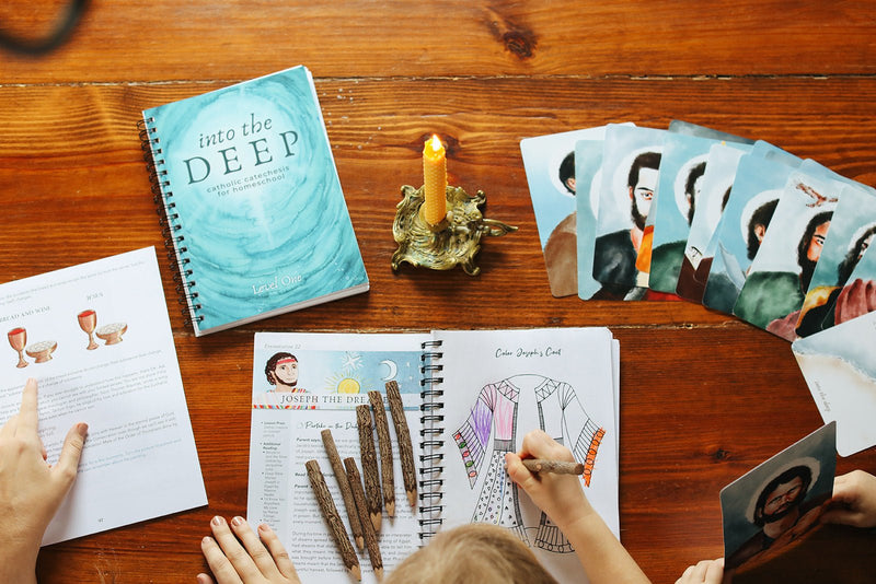 Exploring Into the Deep: A Classical Catholic Religion Curriculum for the Whole Family - Into the Deep
