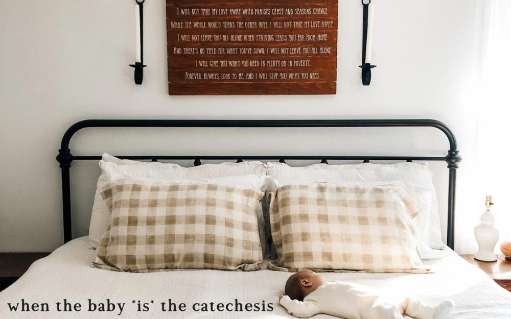 When the Baby *is* the Catechesis - Into the Deep