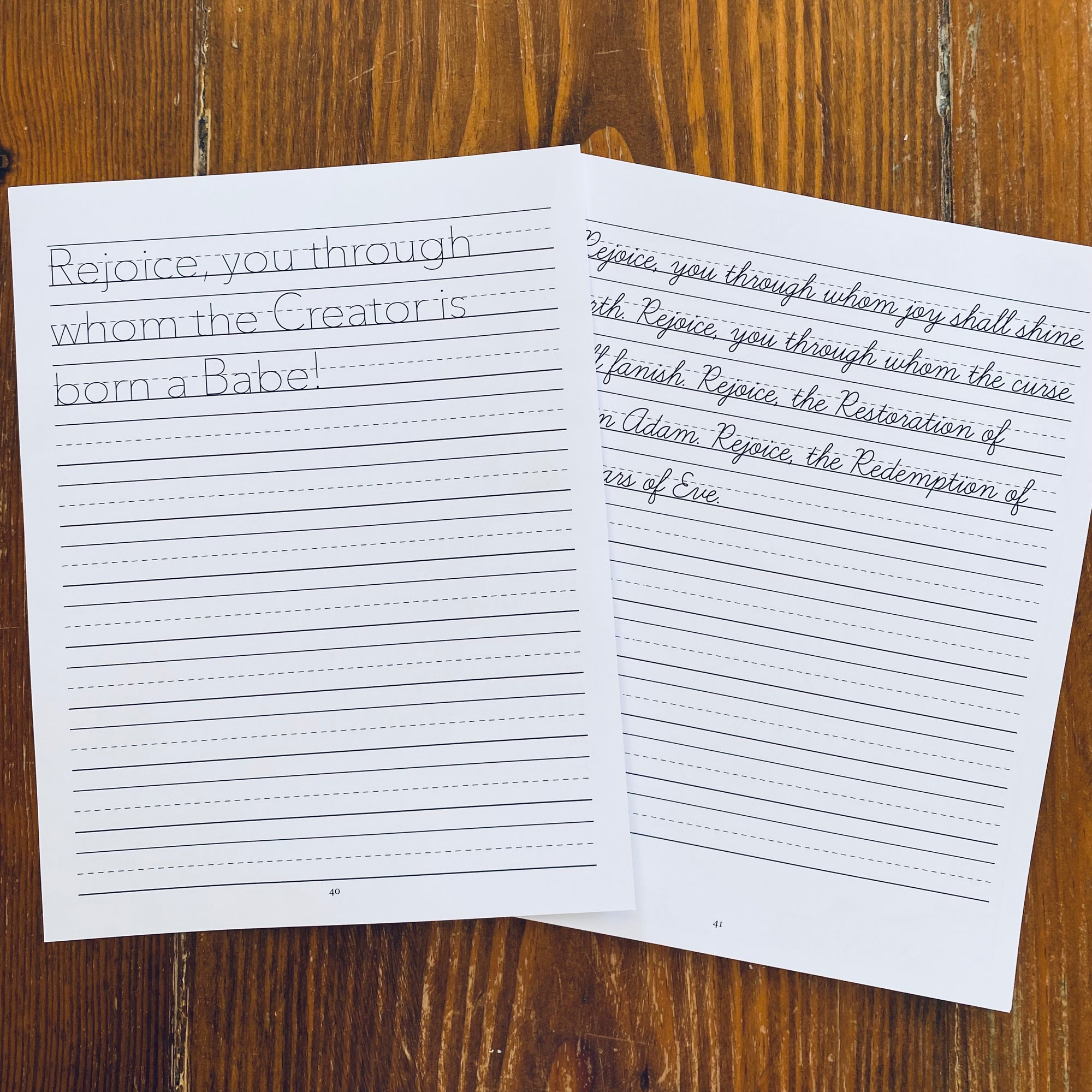 Christmas Octave Study