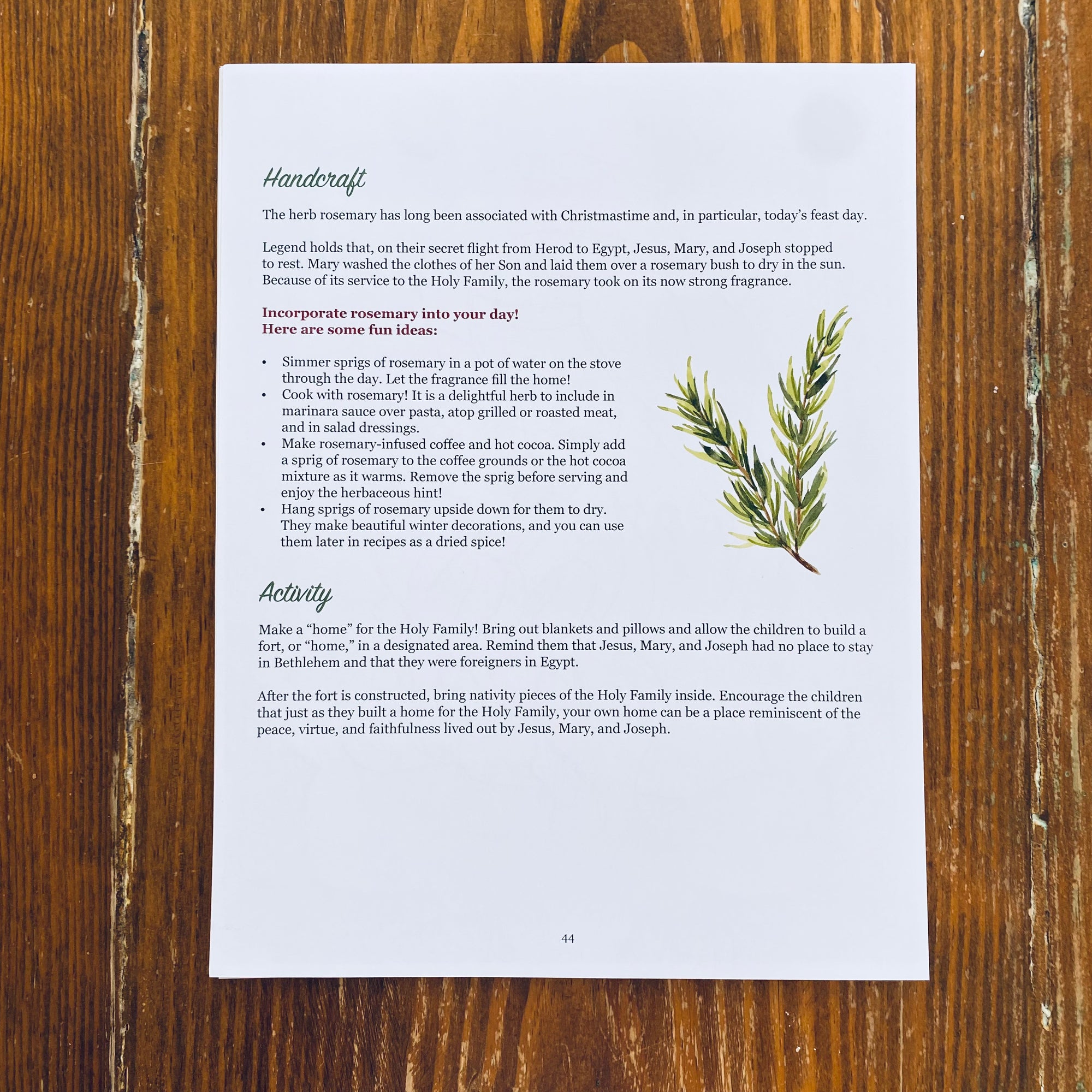 Christmas Octave Study