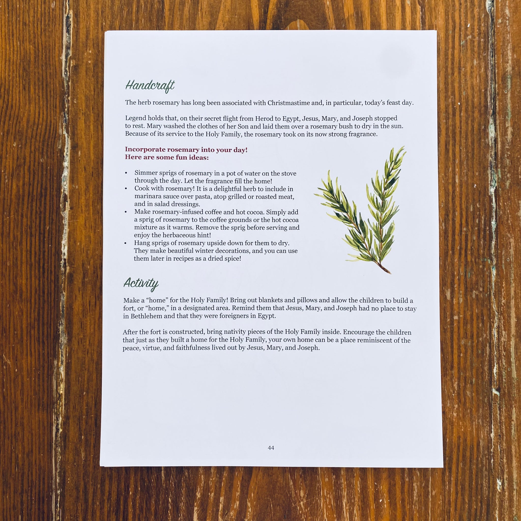 Christmas Octave Study