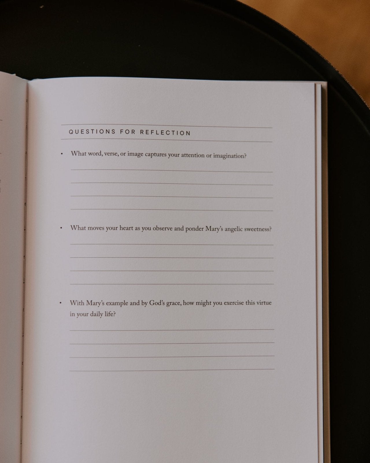 Home // Blessed Conversations Catholic Study on the Virtues of Mary - Into the Deep