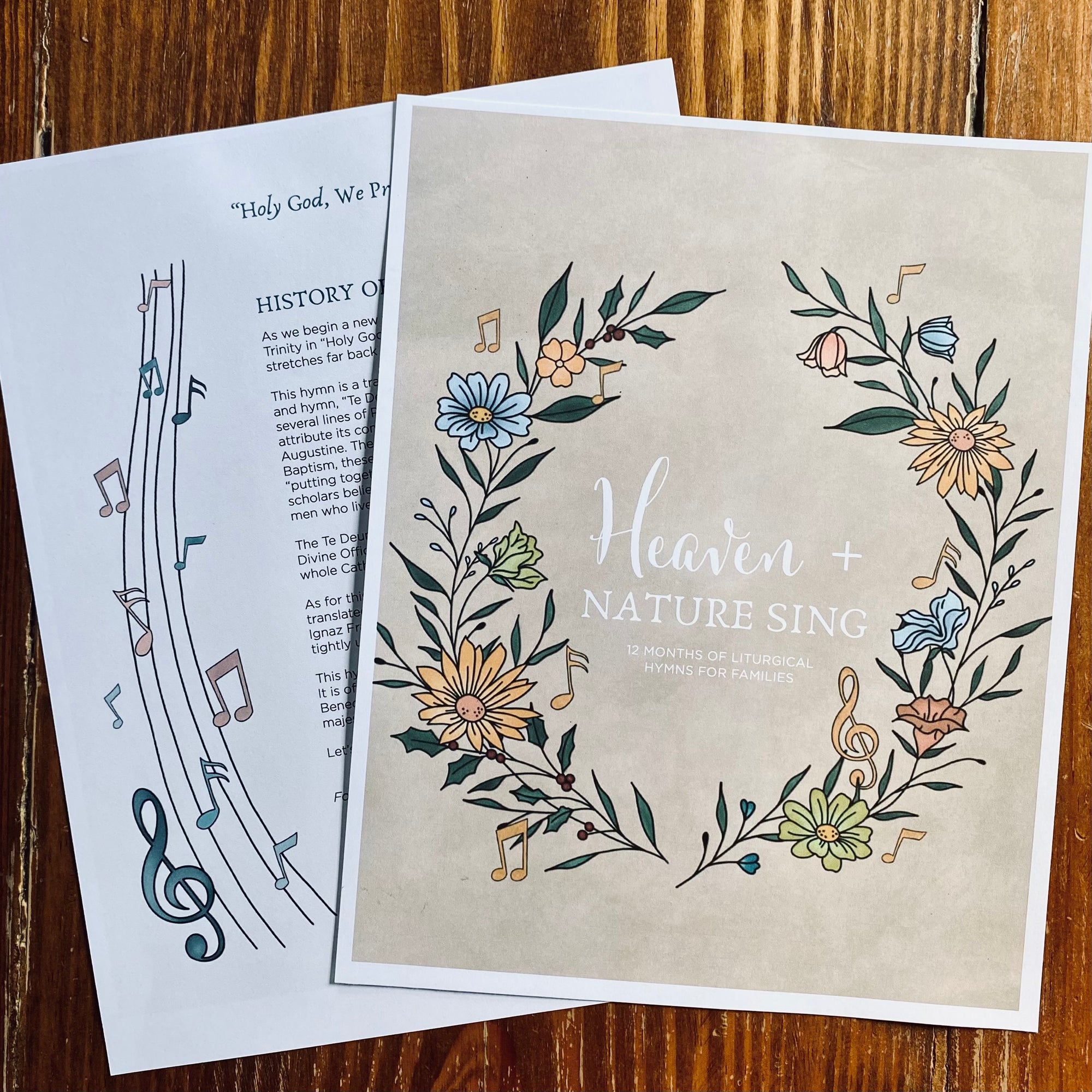 Heaven + Nature Sing | Liturgical Hymns for Families | Digital Download