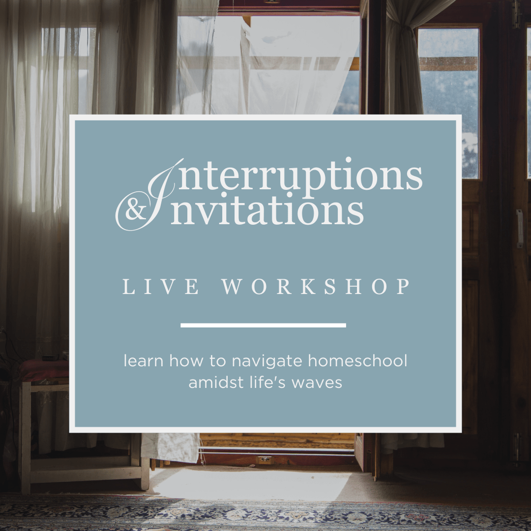 Interruptions & Invitations | Workshop - Into the Deep