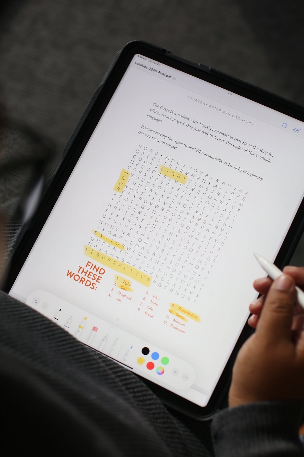 Lent Devotional for Kids *Digital Download* - Into the Deep