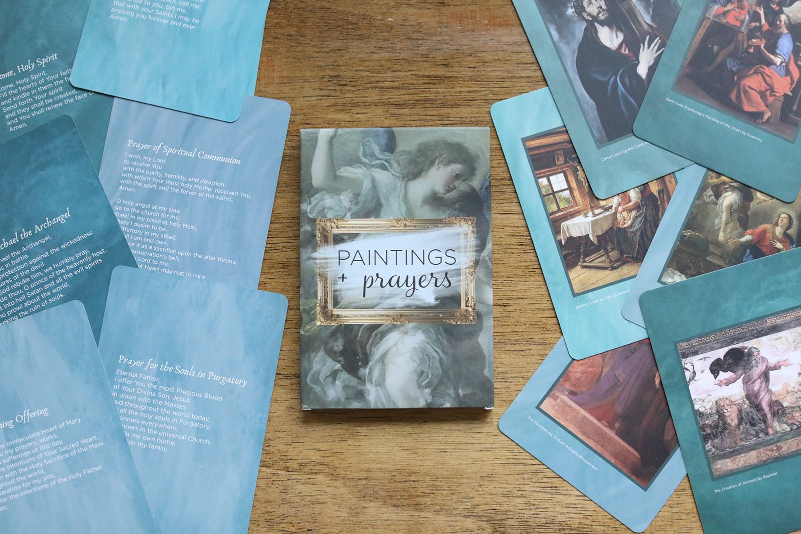 Paintings + Prayers | Catholic Prayer Cards for Kids - Into the Deep