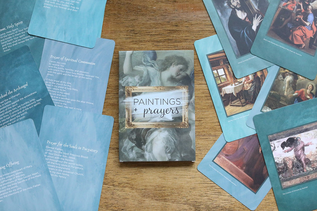 Paintings + Prayers | Catholic Prayer Cards for Kids - Into the Deep