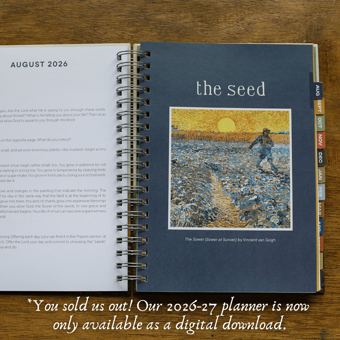 Catholic Student Liturgical Planner