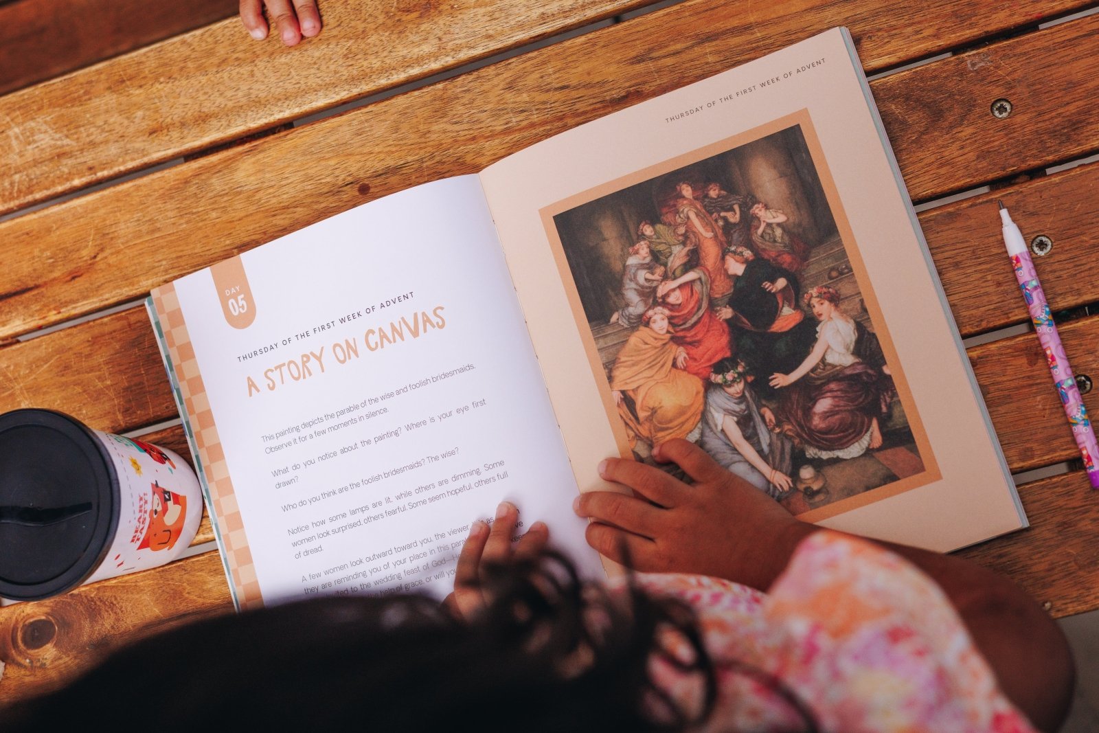 ** PRE - ORDER ** Watch and Wait: A Catholic Kids Advent Devotional on Waiting and Preparing - Into the Deep