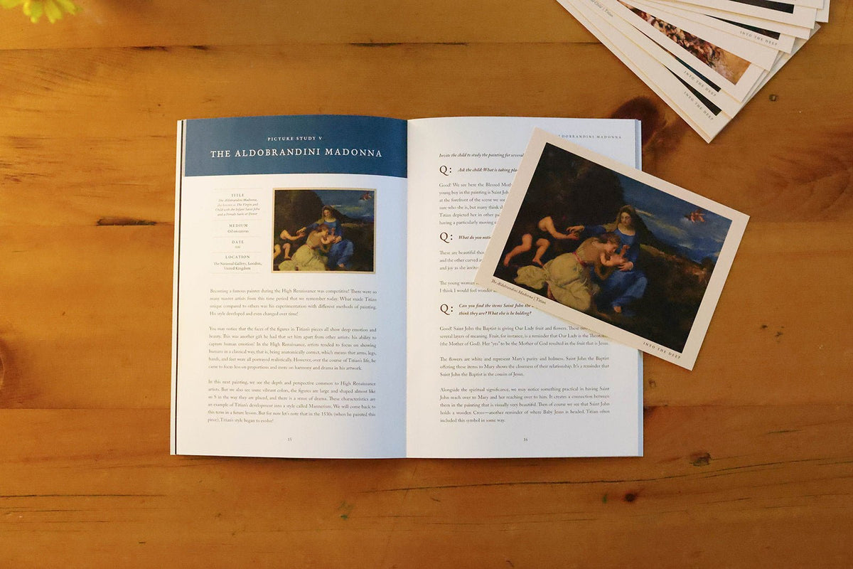 PREORDER Titian | Catholic Artist Study - Into the Deep