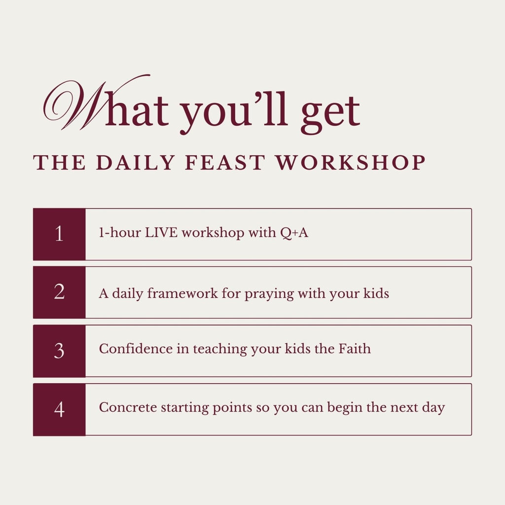 The Daily Feast | Workshop - Into the Deep