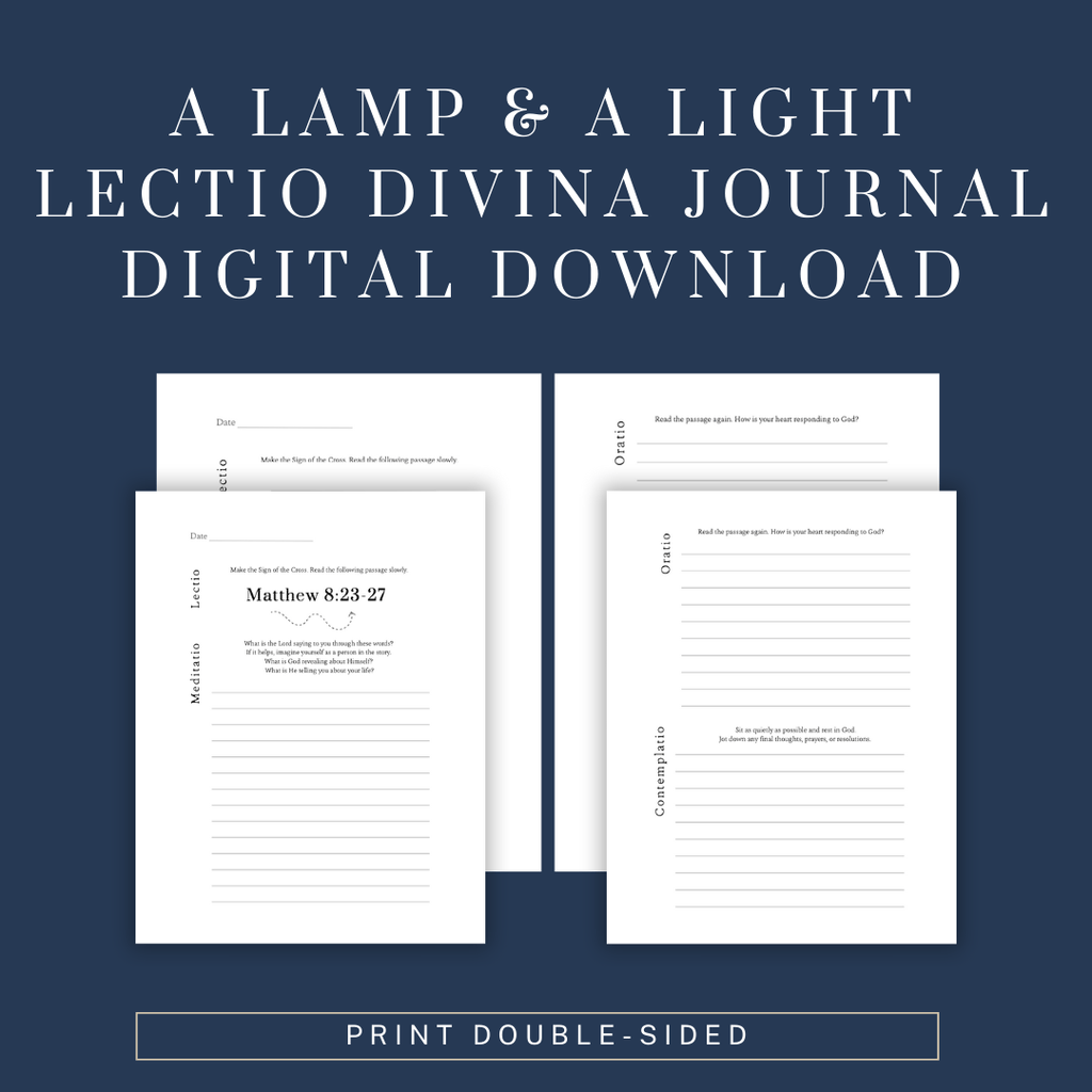 A Lamp & A Light: A Lectio Divina Journal for Kids {DIGITAL} - Into the Deep