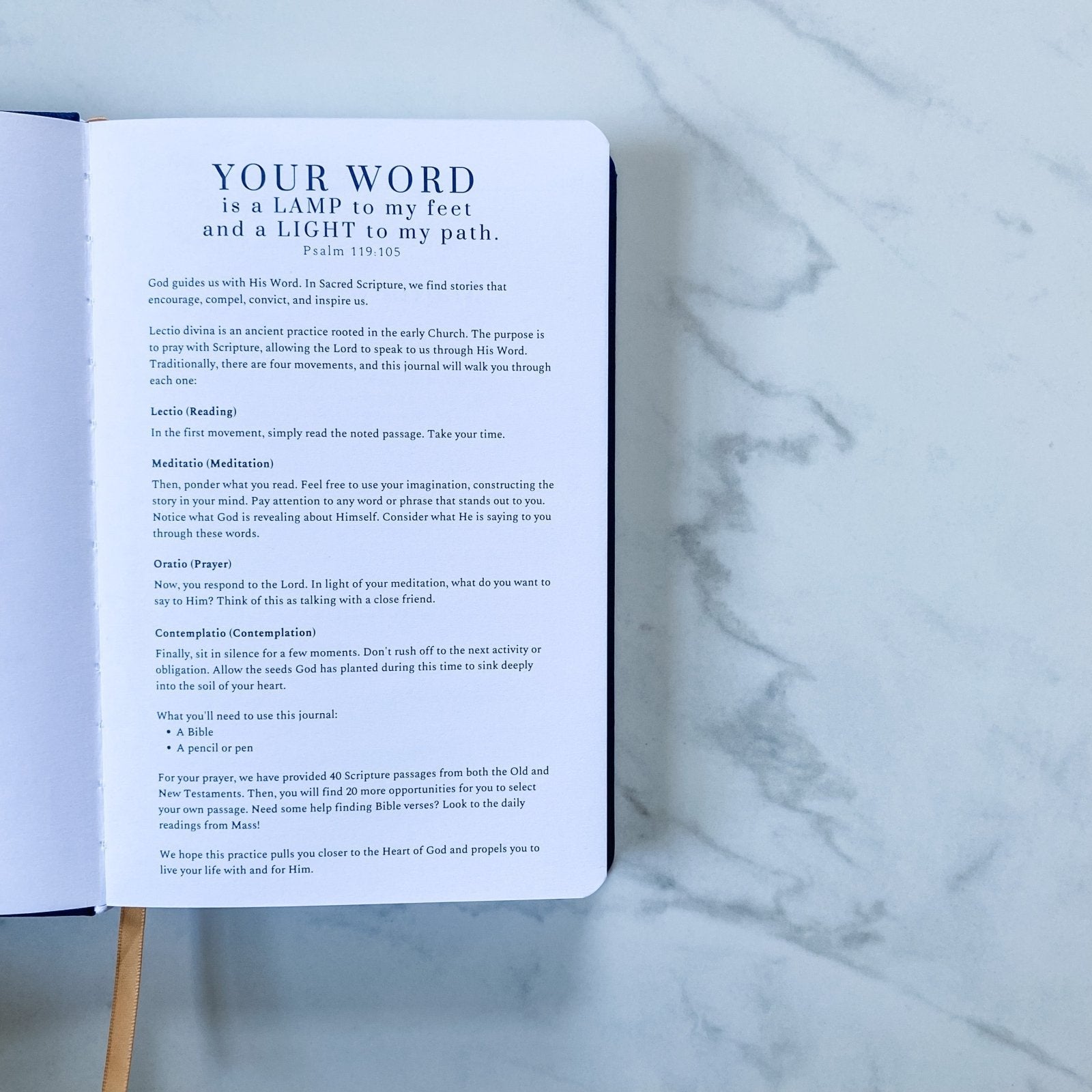 A Lamp & A Light: A Lectio Divina Journal for Kids [IMPERFECT] - Into the Deep