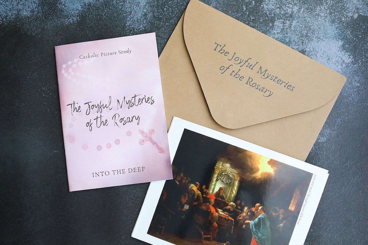 Catechetical Picture Study | The Joyful Mysteries of the Rosary - Into the Deep