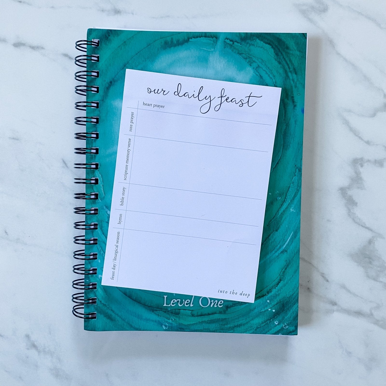 The Daily Feast Sticky Notepad - Into the Deep