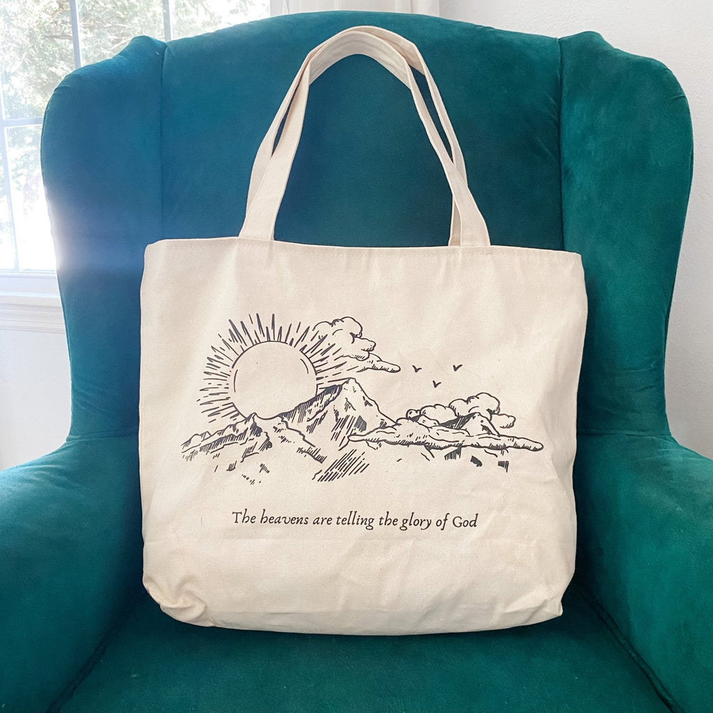 The Glory of God Canvas Tote– Into the Deep
