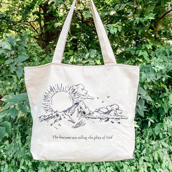 The Glory of God Canvas Tote - Into the Deep