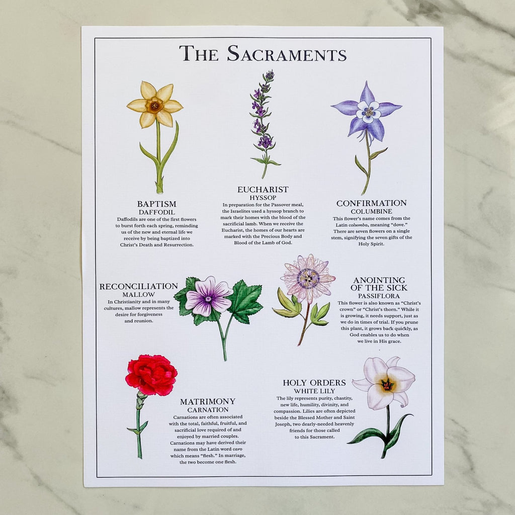 The Seven Sacraments Poster - Into the Deep