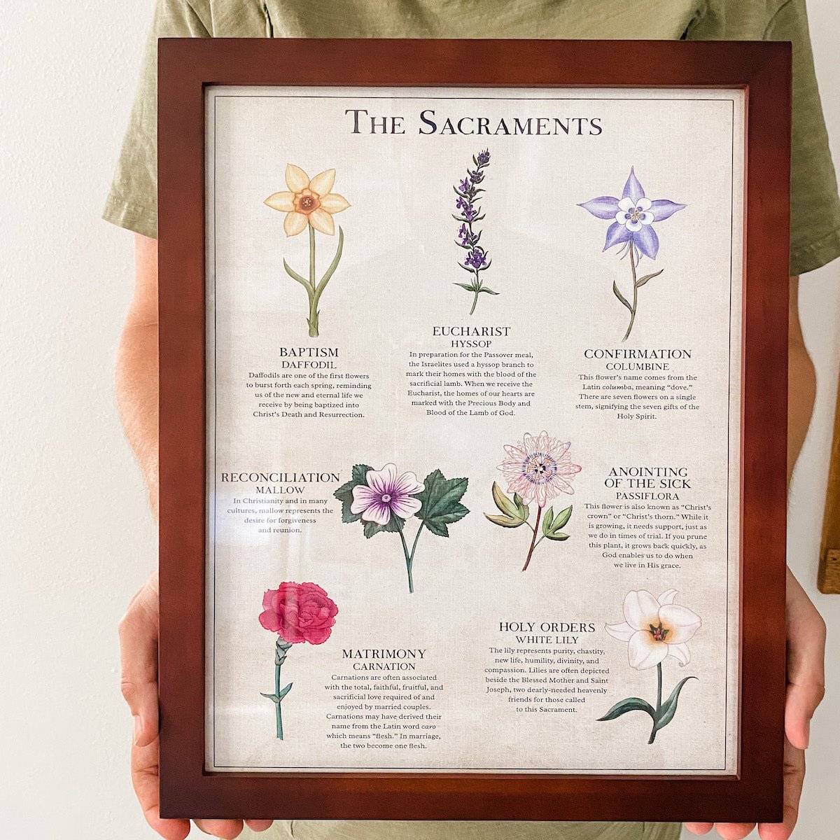 The Seven Sacraments Poster - Into the Deep