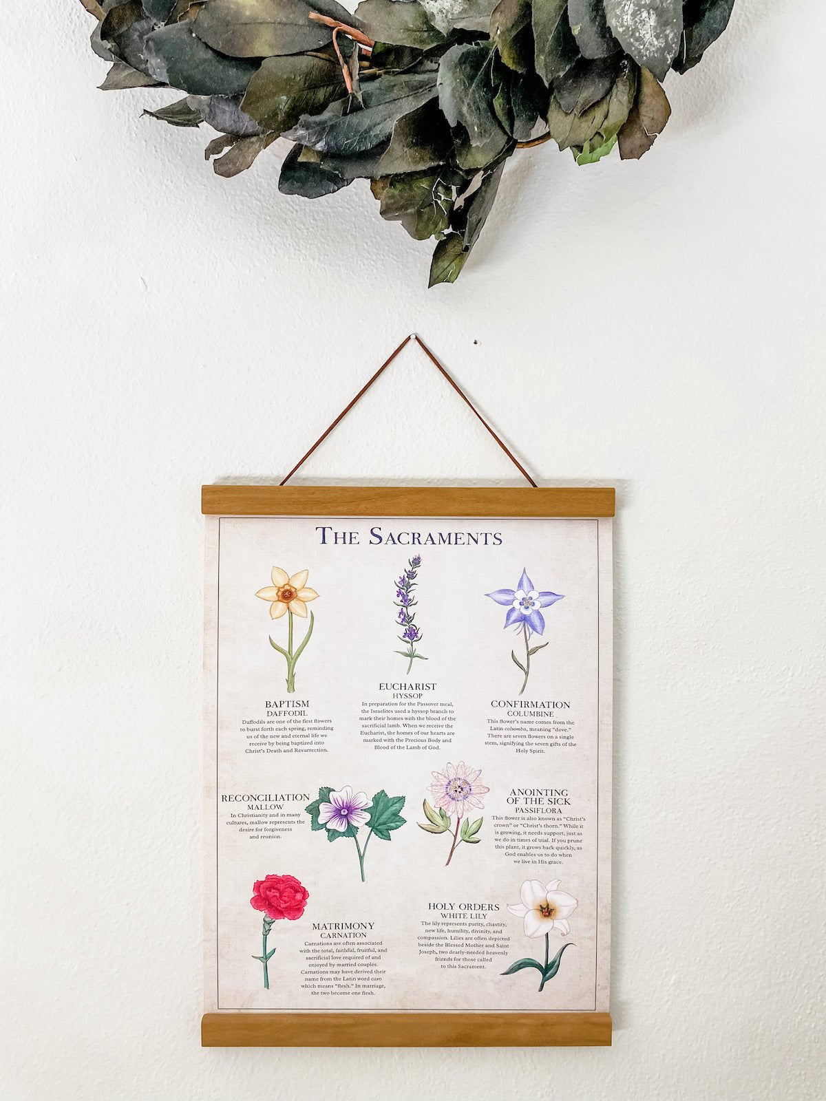 The Seven Sacraments Poster - Into the Deep