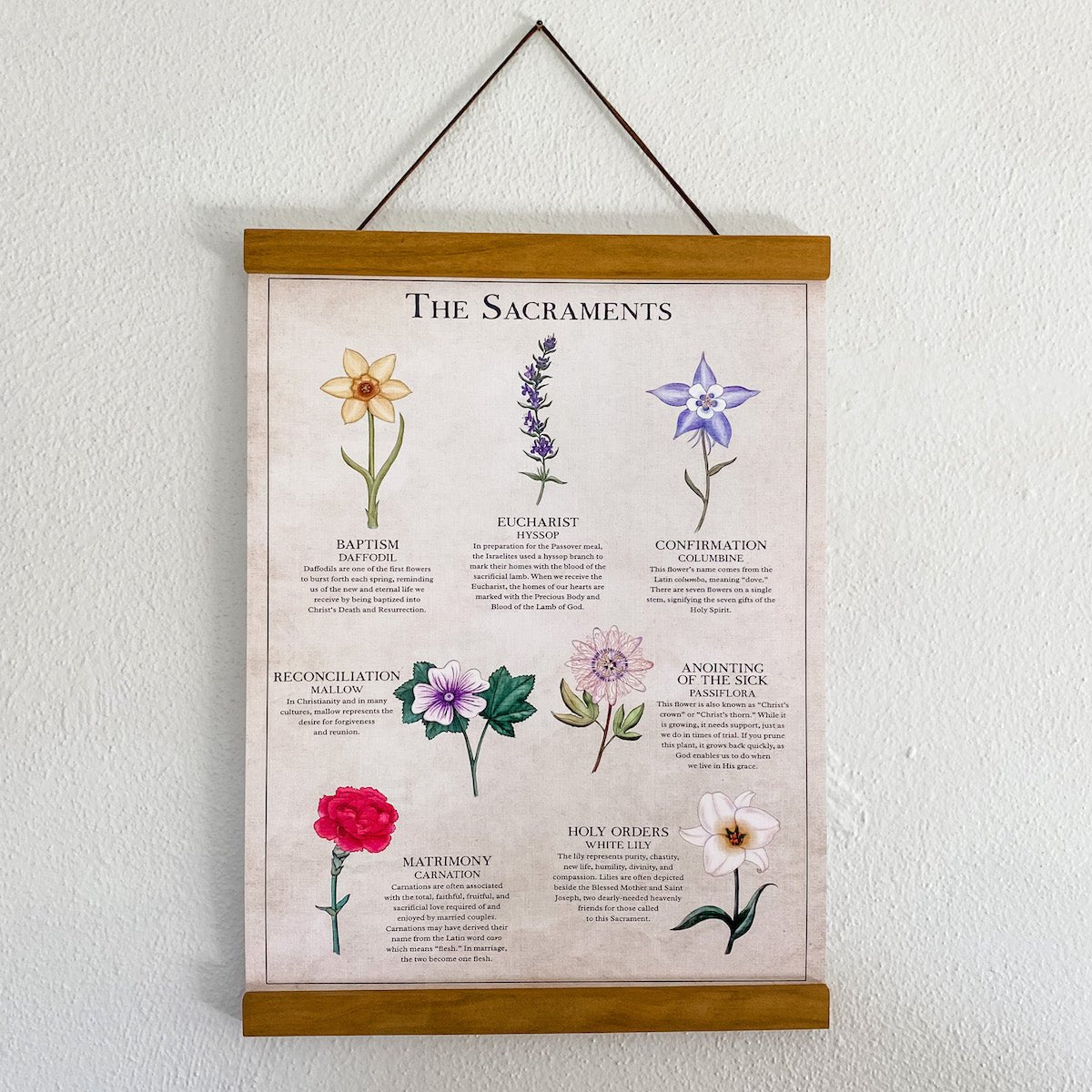 The Seven Sacraments Poster - Into the Deep