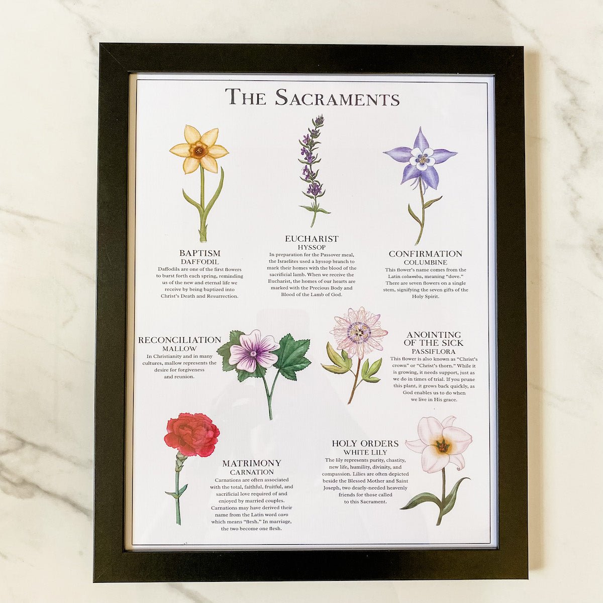 The Seven Sacraments Poster - Into the Deep